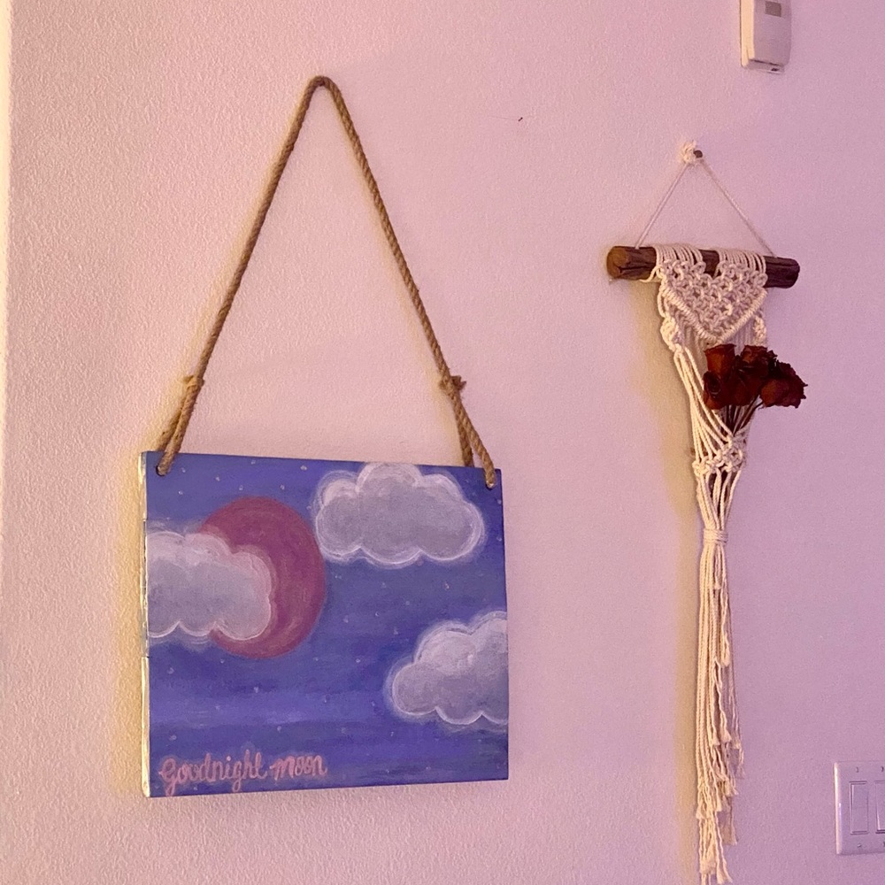 Clouds Over Moon Wall Art - Picture 2 of 4